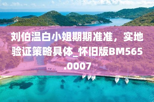 刘伯温白小姐期期准准，实地验证策略具体_怀旧版BM565.0007