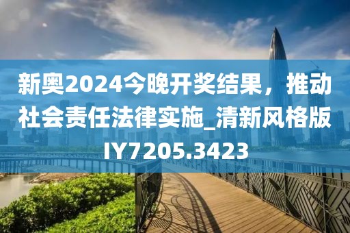 新奥2024今晚开奖结果，推动社会责任法律实施_清新风格版IY7205.3423