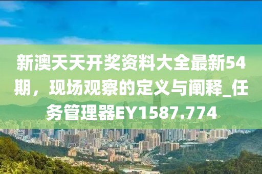 新澳天天开奖资料大全最新54期，现场观察的定义与阐释_任务管理器EY1587.774