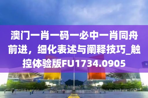 澳门一肖一码一必中一肖同舟前进，细化表述与阐释技巧_触控体验版FU1734.0905