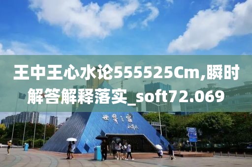 王中王心水论555525Cm,瞬时解答解释落实_soft72.069