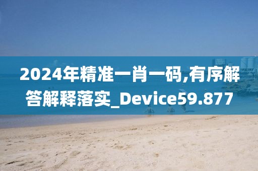 2024年精准一肖一码,有序解答解释落实_Device59.877