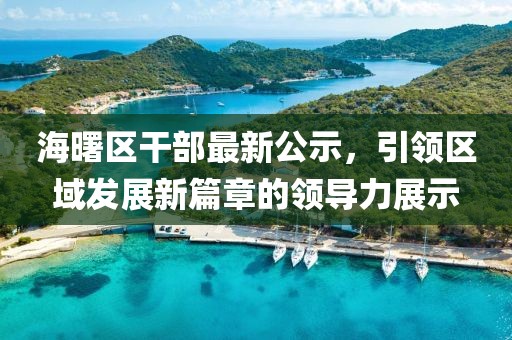 海曙区干部最新公示，引领区域发展新篇章的领导力展示