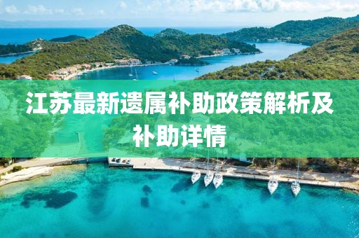 江苏最新遗属补助政策解析及补助详情