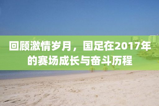 回顾激情岁月，国足在2017年的赛场成长与奋斗历程