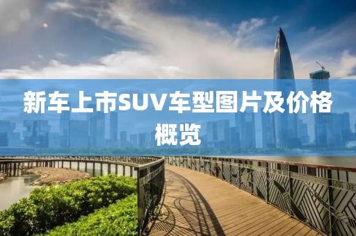 新车上市SUV车型图片及价格概览