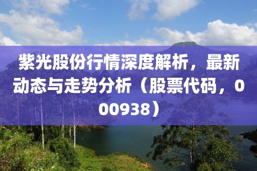 紫光股份行情深度解析，最新动态与走势分析（股票代码，000938）