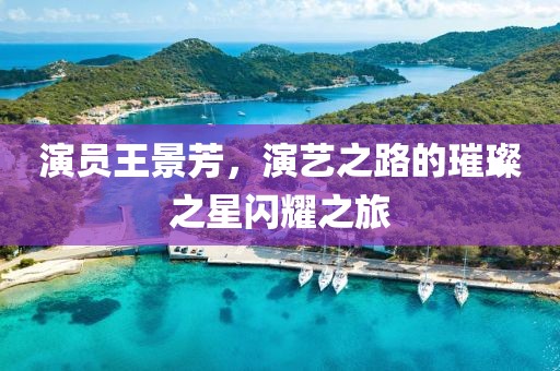 演员王景芳，演艺之路的璀璨之星闪耀之旅