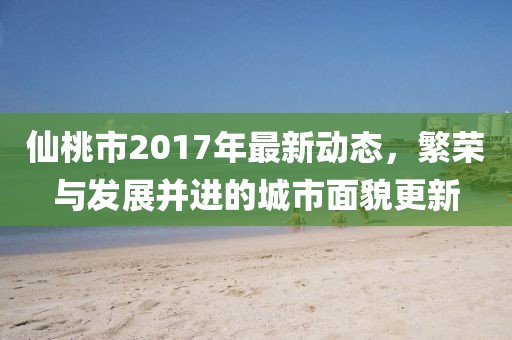 仙桃市2017年最新动态，繁荣与发展并进的城市面貌更新