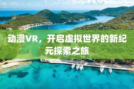 动漫VR，开启虚拟世界的新纪元探索之旅