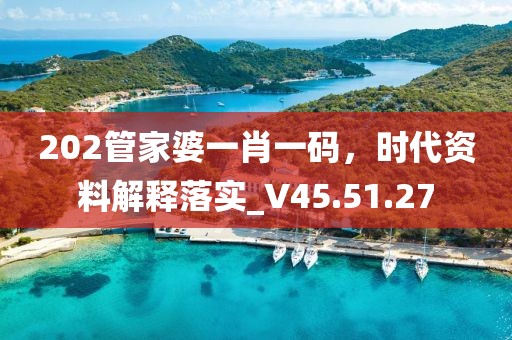 202管家婆一肖一码，时代资料解释落实_V45.51.27