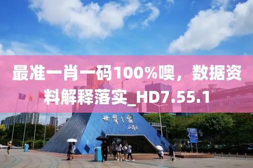 最准一肖一码100%噢，数据资料解释落实_HD7.55.1