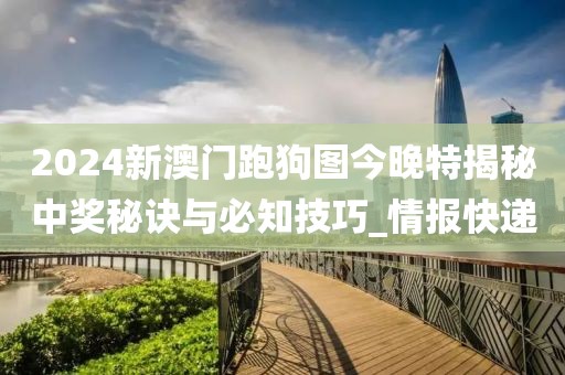 2024新澳门跑狗图今晚特揭秘中奖秘诀与必知技巧_情报快递