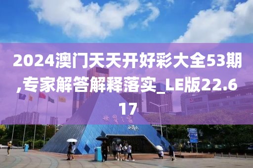 2024澳门天天开好彩大全53期,专家解答解释落实_LE版22.617