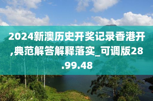 2024新澳历史开奖记录香港开,典范解答解释落实_可调版28.99.48