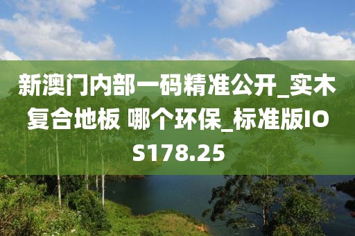 新澳门内部一码精准公开_实木复合地板 哪个环保_标准版IOS178.25