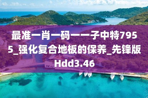 最准一肖一码一一子中特7955_强化复合地板的保养_先锋版Hdd3.46