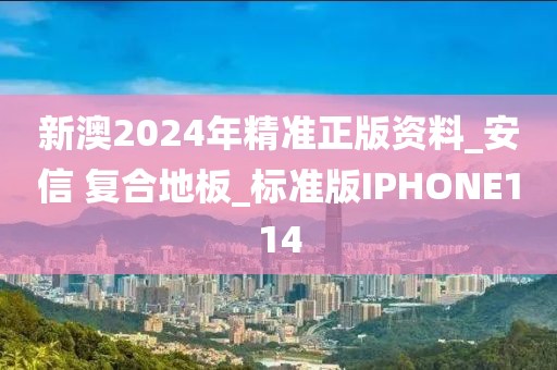 新澳2024年精准正版资料_安信 复合地板_标准版IPHONE114