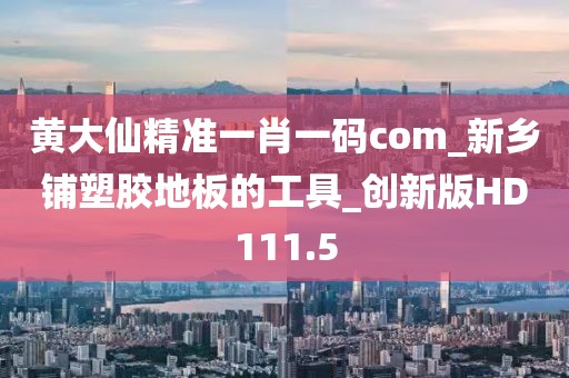 黄大仙精准一肖一码com_新乡铺塑胶地板的工具_创新版HD111.5