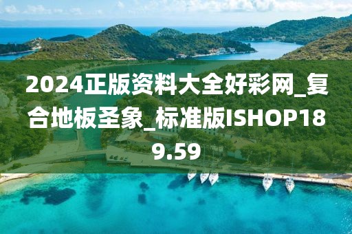 2024正版资料大全好彩网_复合地板圣象_标准版ISHOP189.59