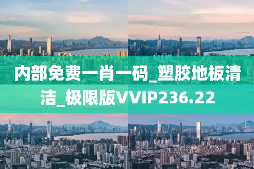 内部免费一肖一码_塑胶地板清洁_极限版VVIP236.22