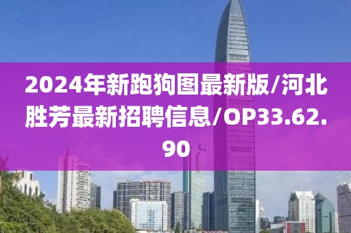 2024年新跑狗图最新版/河北胜芳最新招聘信息/OP33.62.90